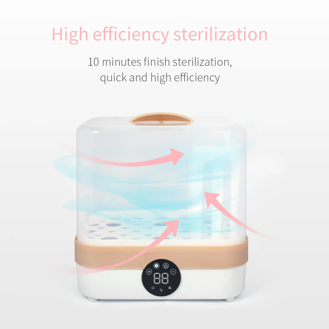 Bottle Sterilizer and Dryer 0860 bottle care gallery product view for OEM/ODM suppliers