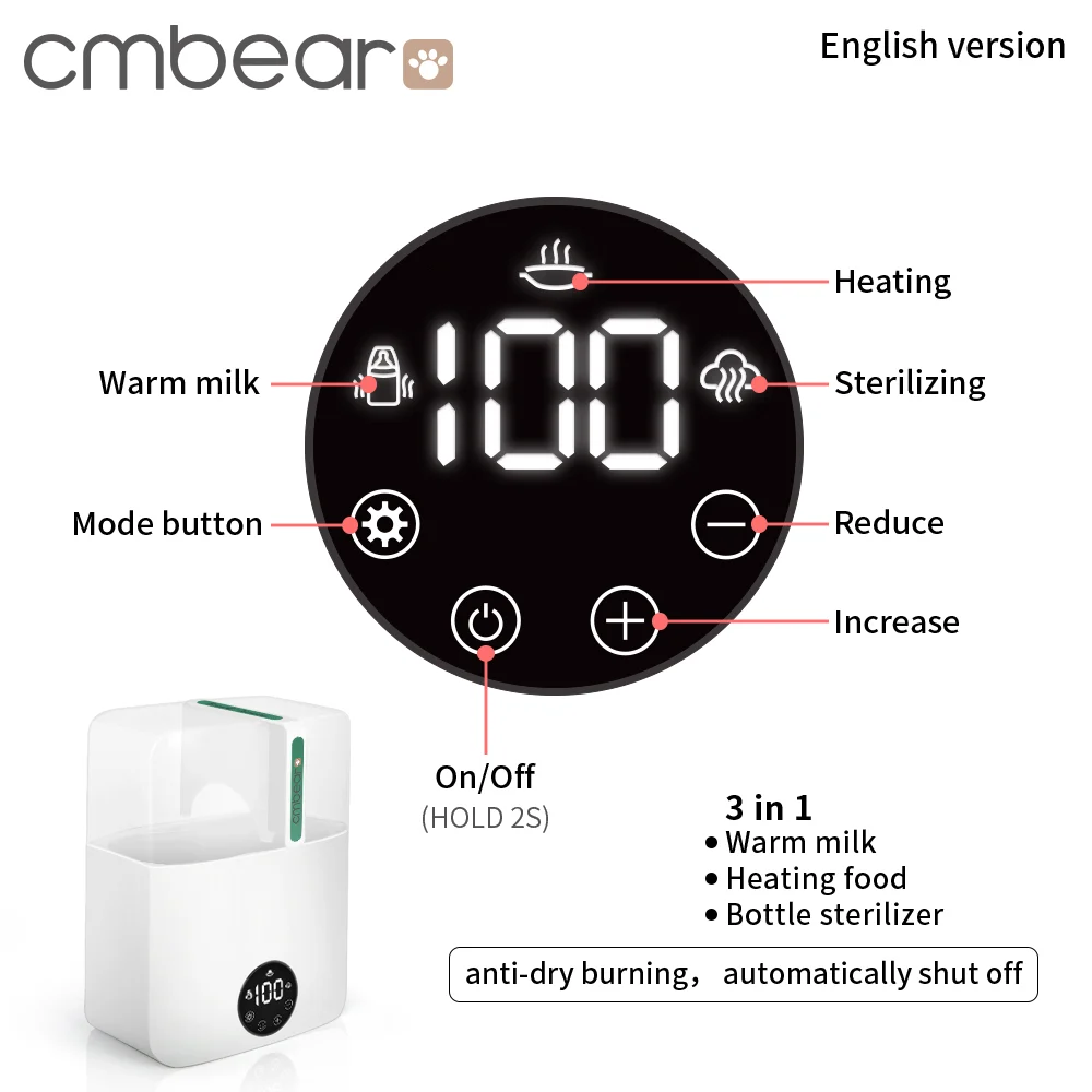 Bottle Warmer & Sterilizer 0803 bottle care gallery product view for OEM/ODM suppliers