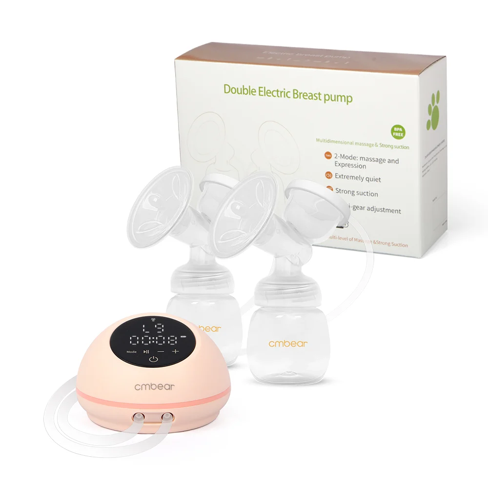 Electric Breast Pump 0206/0216 Triple Bottle electric breast pumps gallery product view for OEM/ODM suppliers