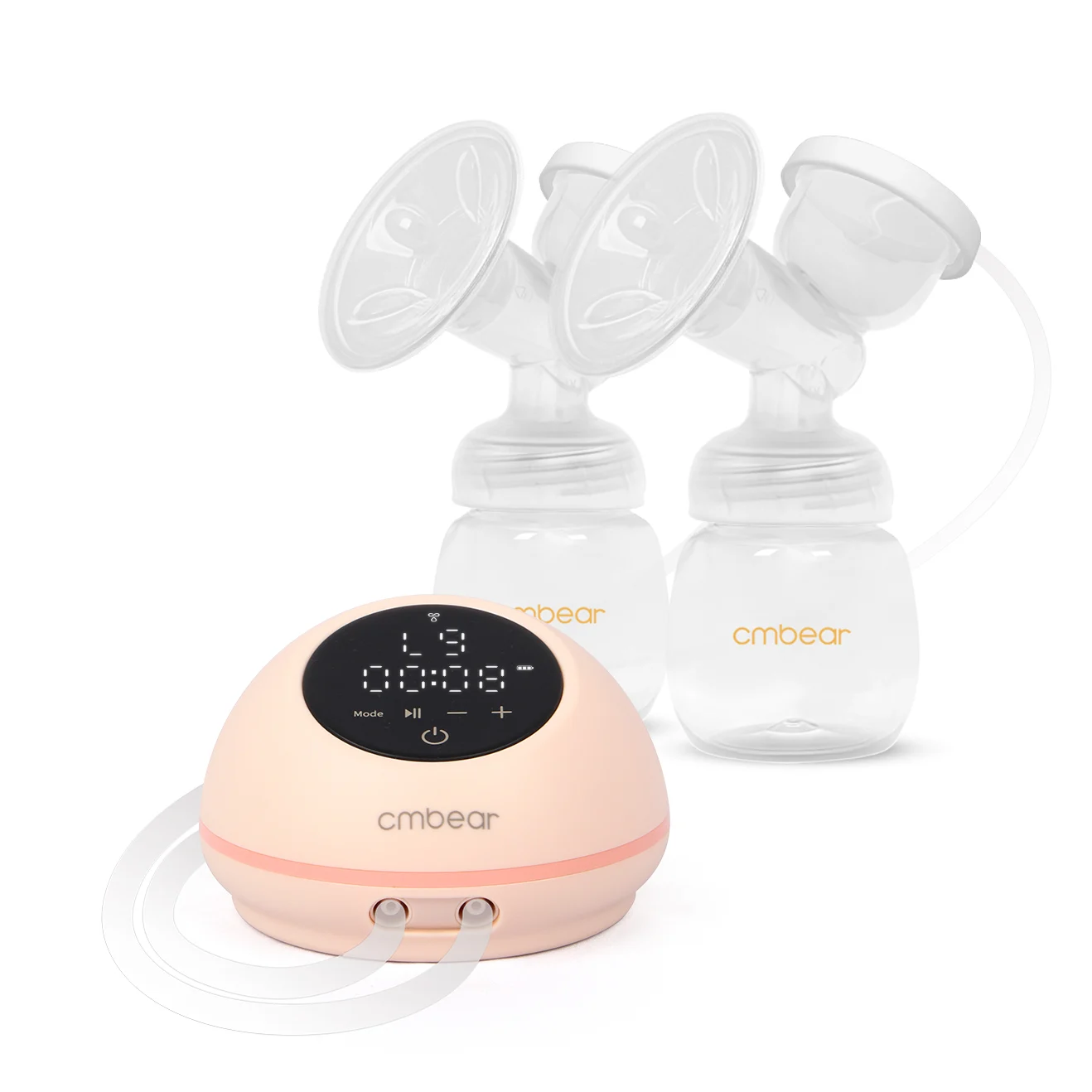 Electric Breast Pump 0206/0216 Triple Bottle product detail - Electric Breast Pumps | Wancheng Baby Electric Breast Pump 0206/0216 Triple Bottle electric breast pumps product detail image for OEM/ODM suppliers