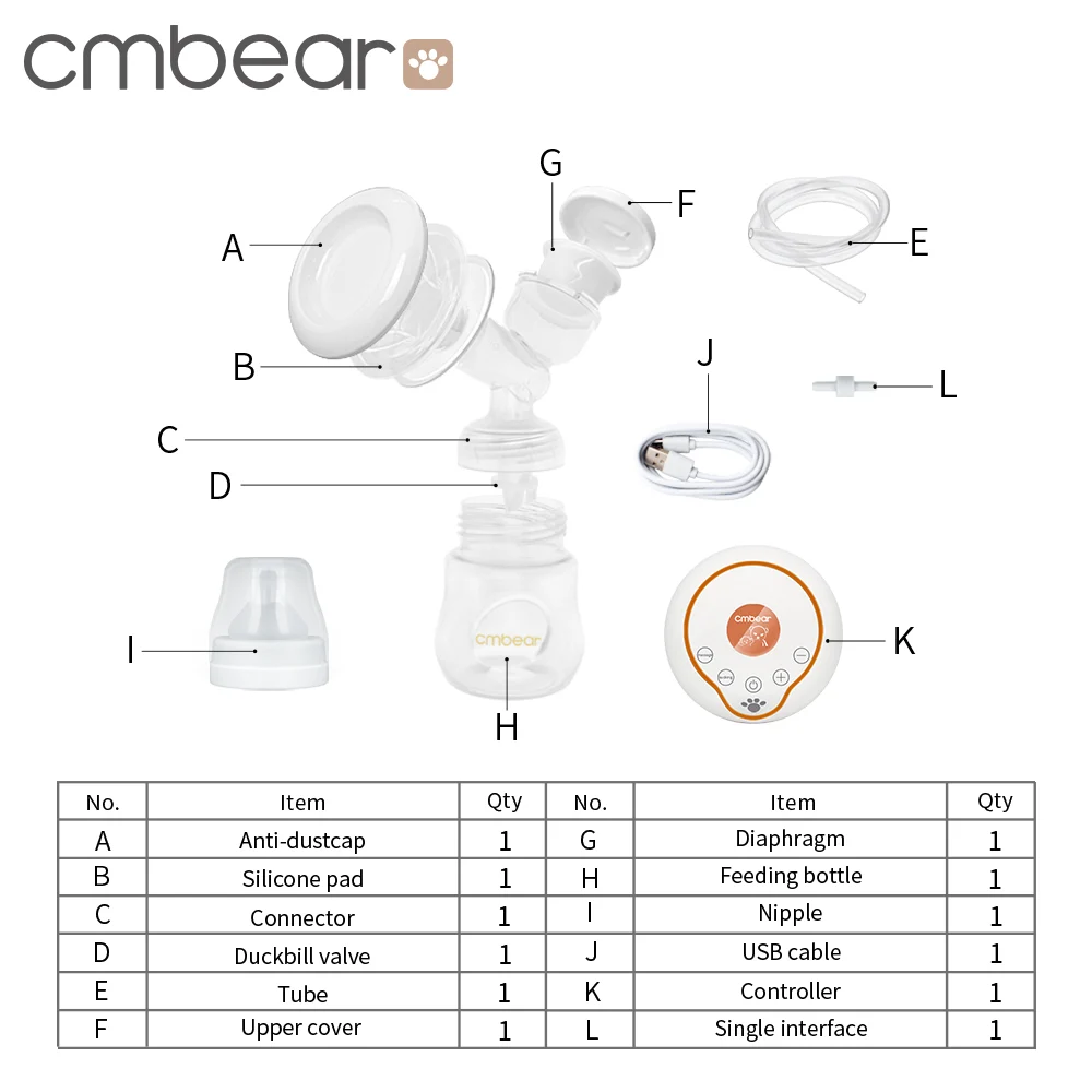 Electric Breast Pump 0606/0706 electric breast pumps product detail image for OEM/ODM suppliers