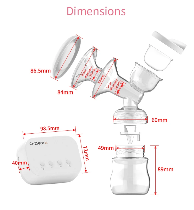 Electric Breast Pump 0821/0921 product detail - Electric Breast Pumps | Wancheng Baby Electric Breast Pump 0821