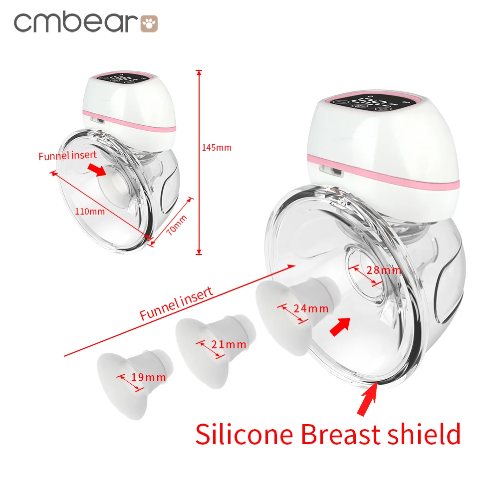 Wearable Electric Breast Pump 0211 wearable breast pumps gallery product view for OEM/ODM suppliers