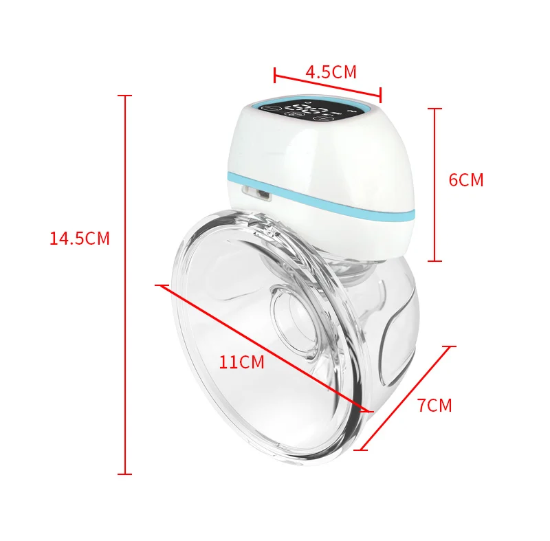 Wearable Electric Breast Pump 0211 product detail - Wearable Breast Pumps | Wancheng Baby Wearable Electric Breast Pump 0211 wearable breast pumps product detail image for OEM/ODM suppliers