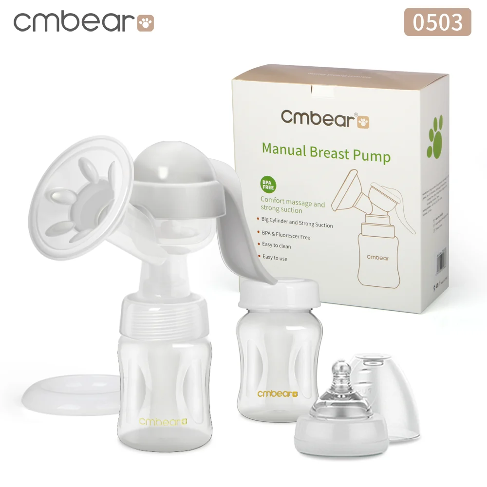 Manual breast pump setup guide | Wancheng Baby Manual breast pump product for a setup guide